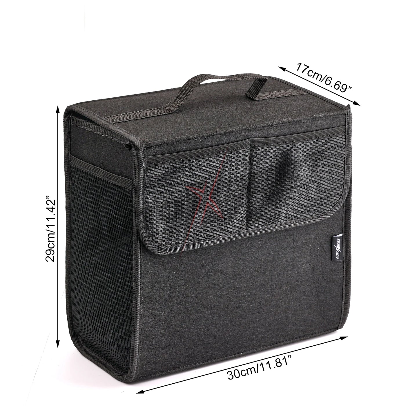 XUKEY Collapsible Car Trunk Organizer Felt Boot Bag Universal