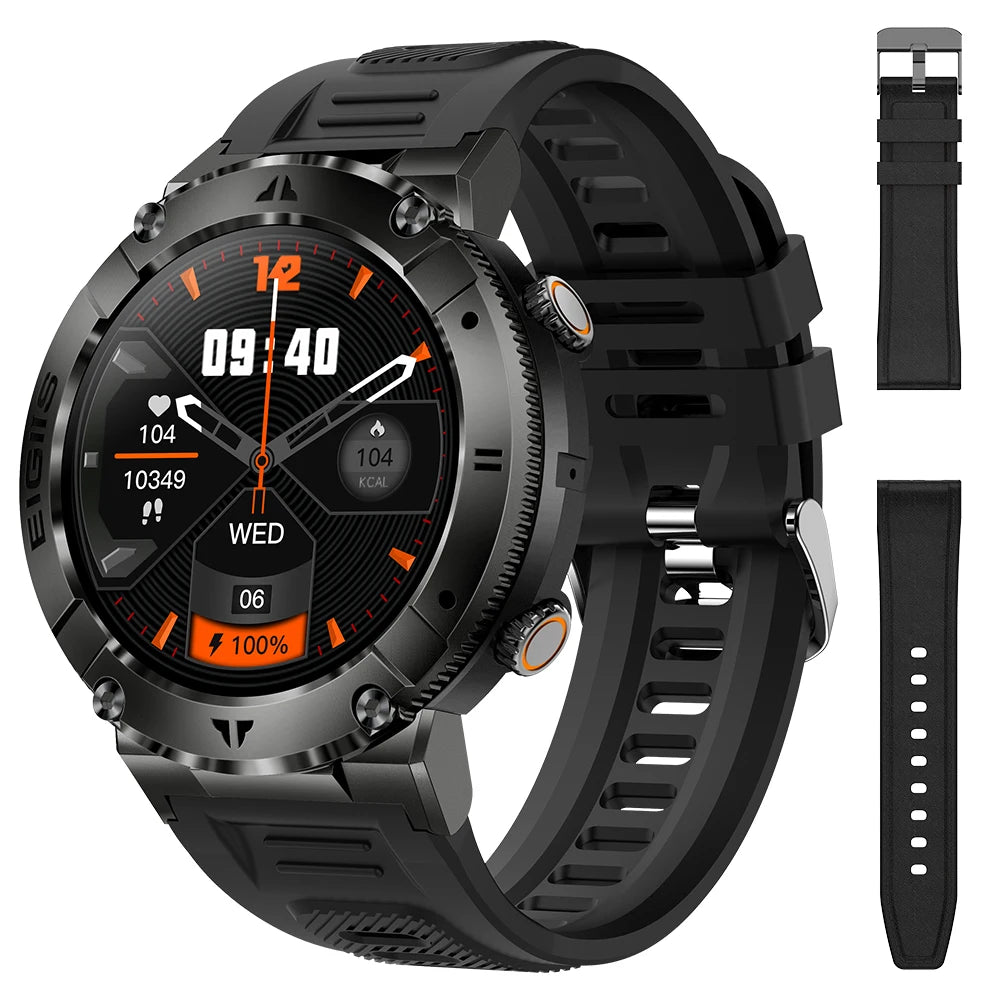 LaNikar Smart Watch Men TFT Bluetooth Call Blood Pressure Monitor