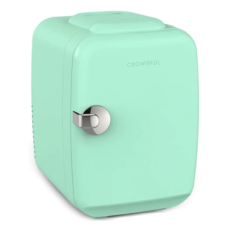 Crownful Mini Fridge For Beauty Skincare AC And DC Portable