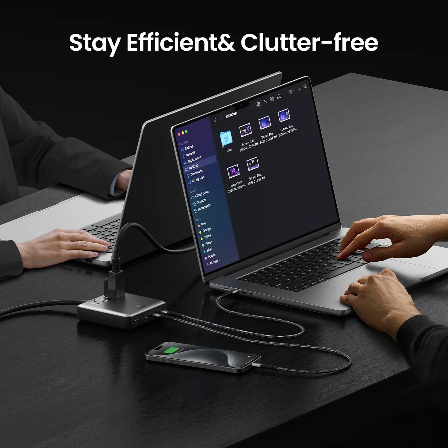 Sharge 6-in-1 100W GaN Power Strip Desk Charger PD