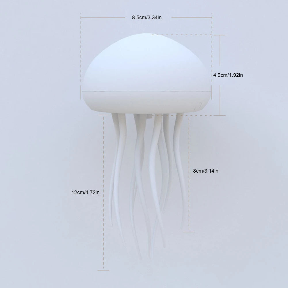 APWIKOGER Jellyfish Night Light With Rotating Tentacles