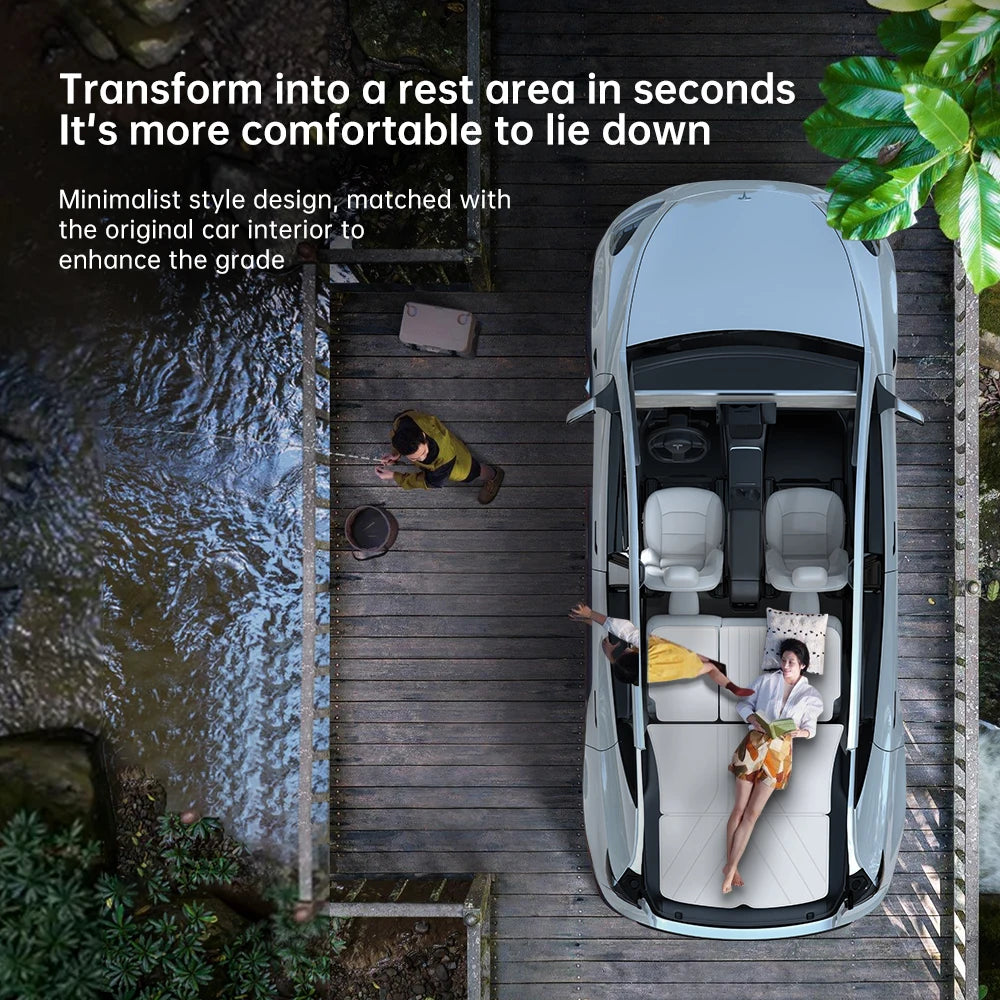 YZF Leather Trunk Mat For Tesla Model Y Waterproof Cover