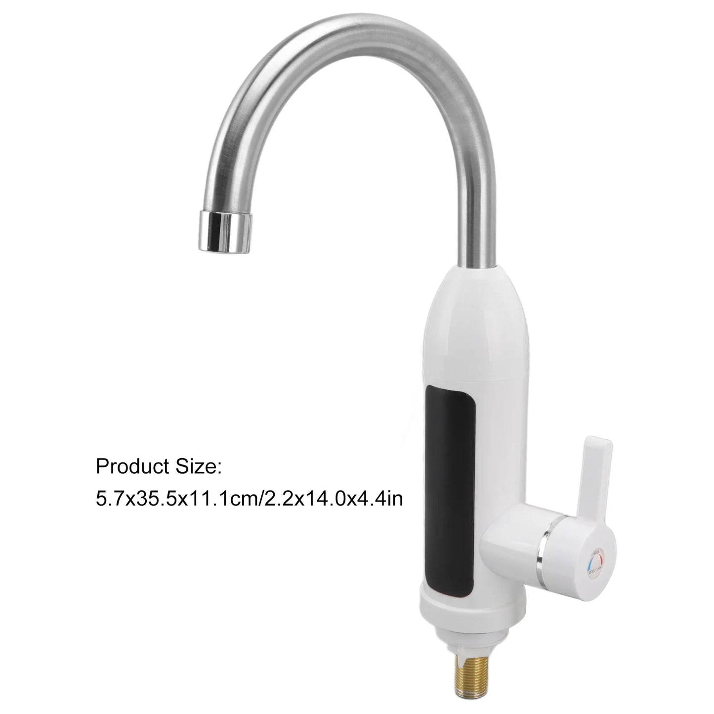 Ashata 3000W Tankless Water Heater Faucet IPX4 Stainless Steel