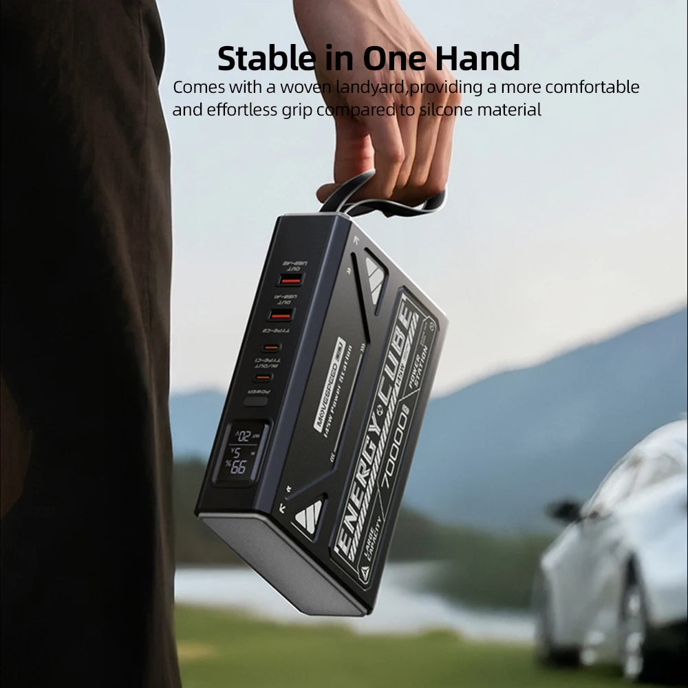 MOVESPEED 140W 70000mAh PD Fast Charge Portable Power Bank