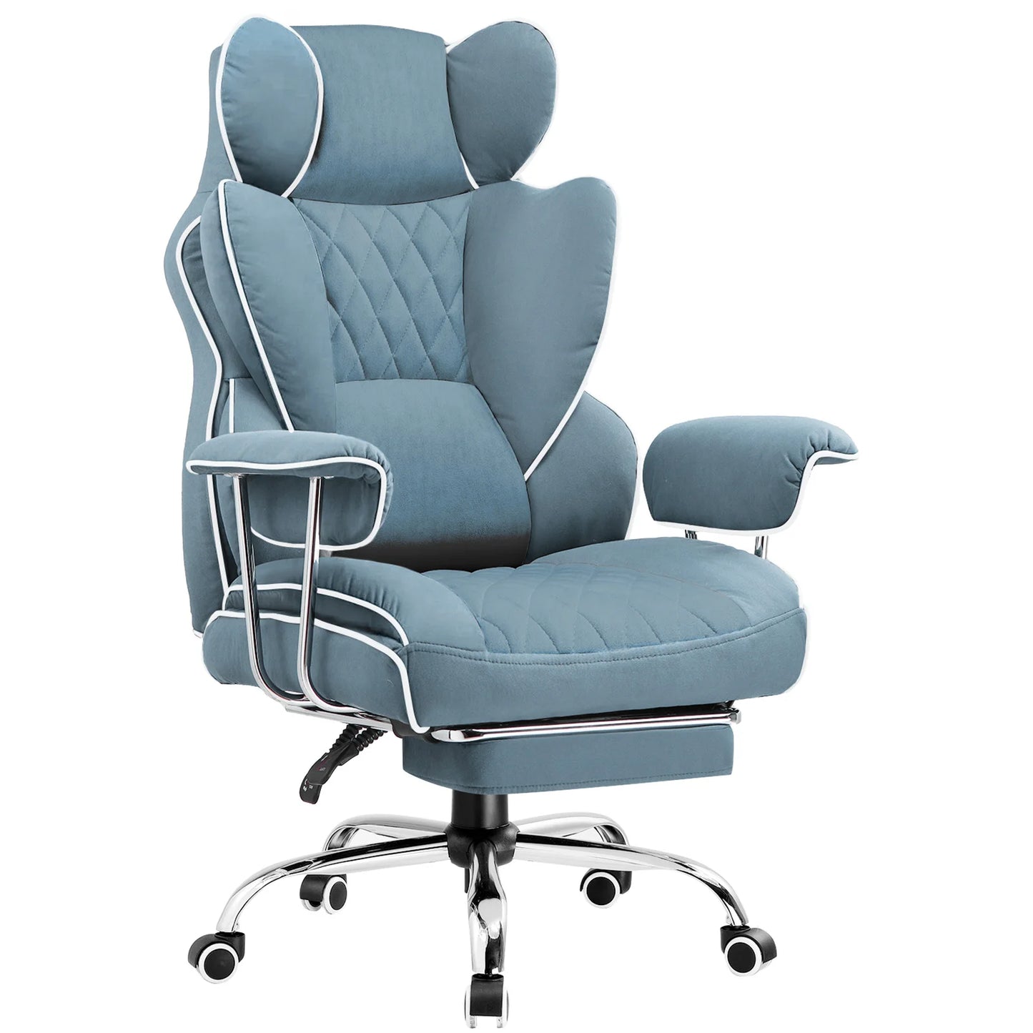 COMHOMA Big and Tall Gaming Chair With Pocket Spring Lumbar
