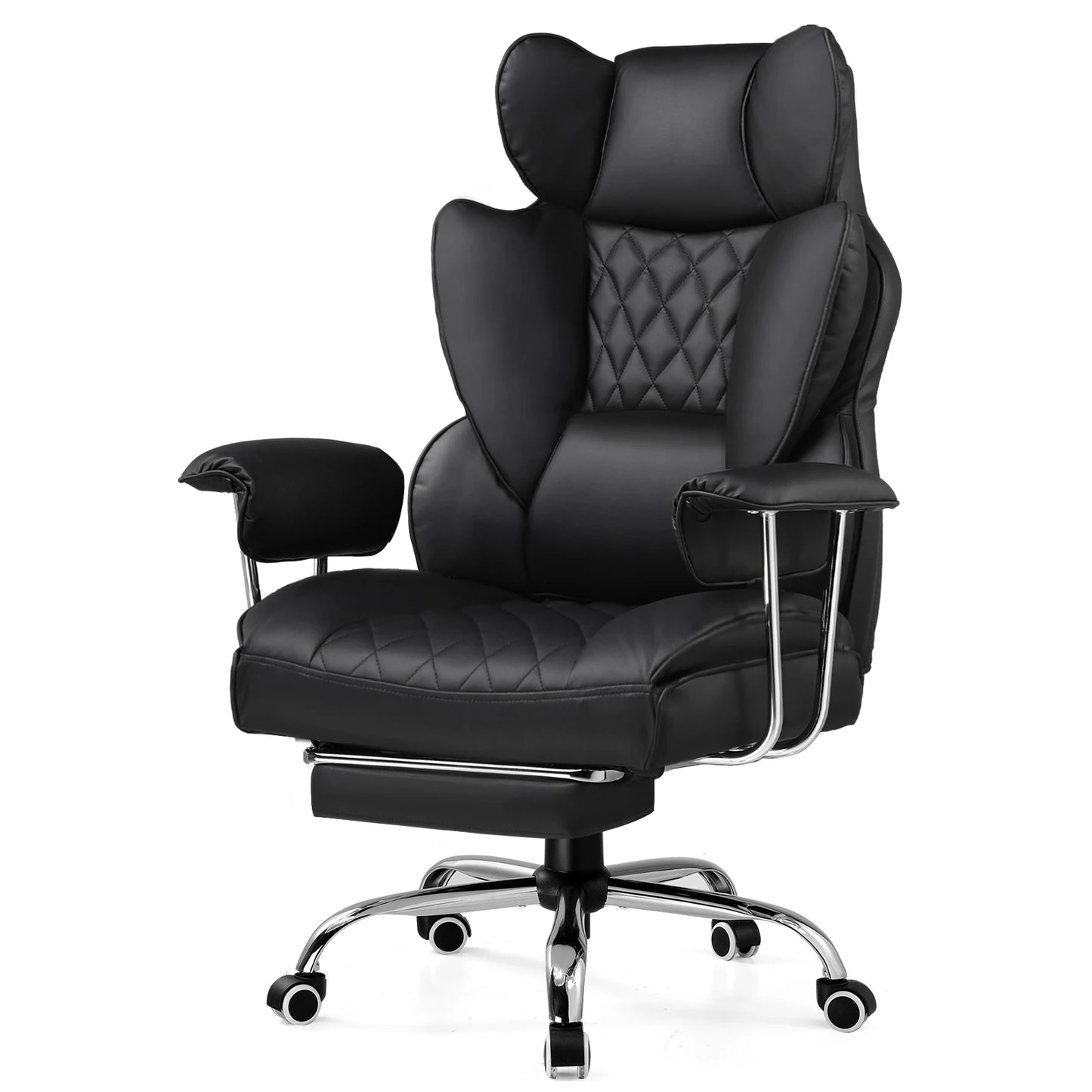 COMHOMA Big and Tall Gaming Chair With Pocket Spring Lumbar
