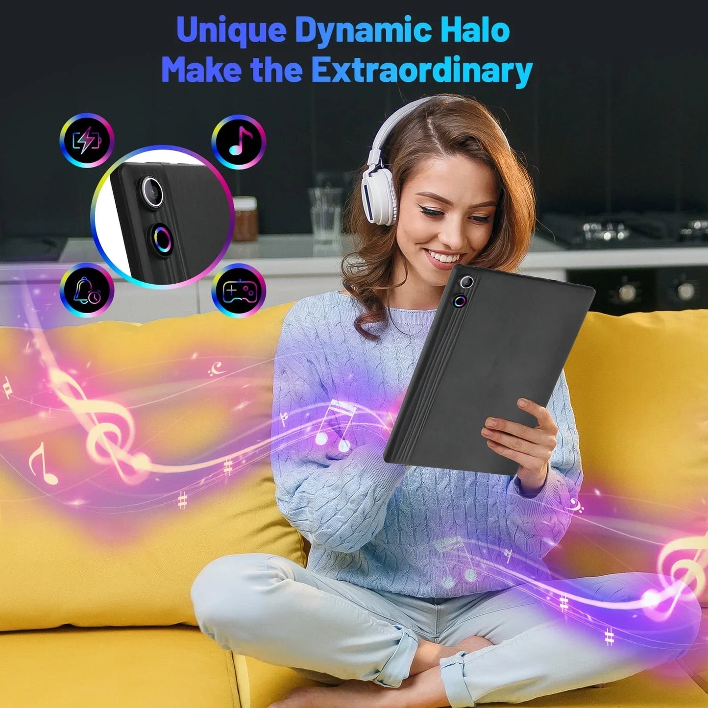 BESTSKI Android Tablet Octa-Core 10GB RAM 64GB ROM Dual Cameras