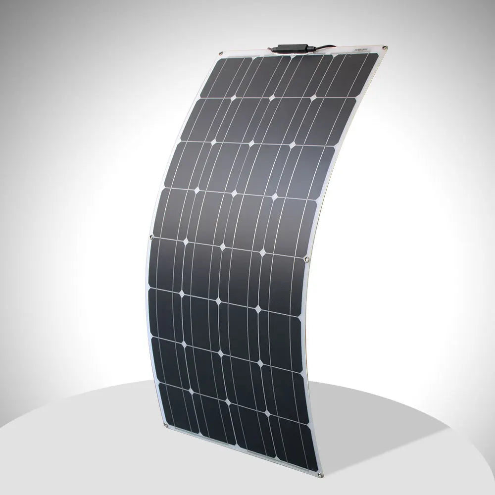 Dgsunlight 12V Flexible Solar Panel Kit 100W Controller