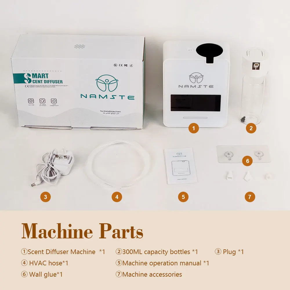 Namstec WiFi Bluetooth Diffuser Aromatherapy 300ml Essential Oil Air Purifier
