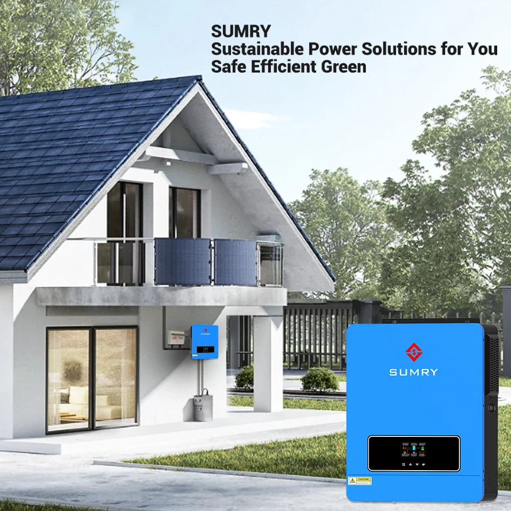 Sumry 3600W 24V To 120V Pure Sine Wave Inverter System