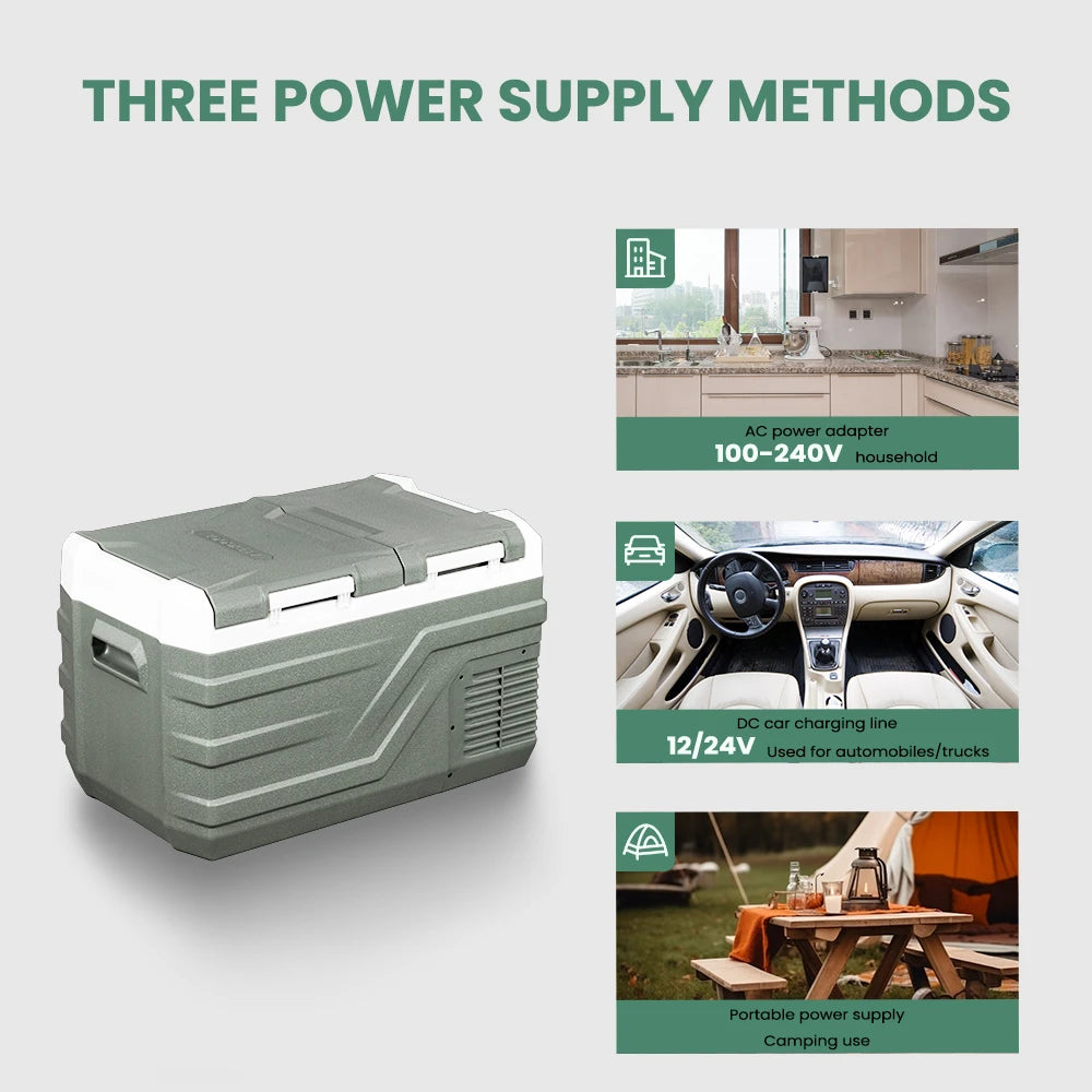 Alpicool NLS Portable Car Refrigerator 12V 24V DC Freezer