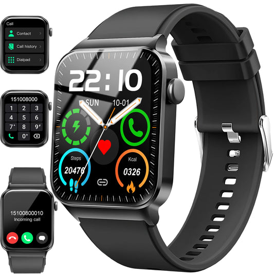 Nerunsa IP68 Smart Watch 100 Sport Modes Heart Rate