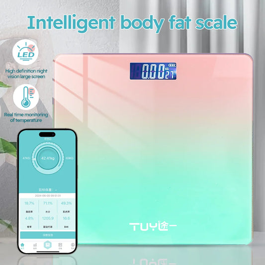 Intelligent LCD Glass Weight Scale With Digital Display