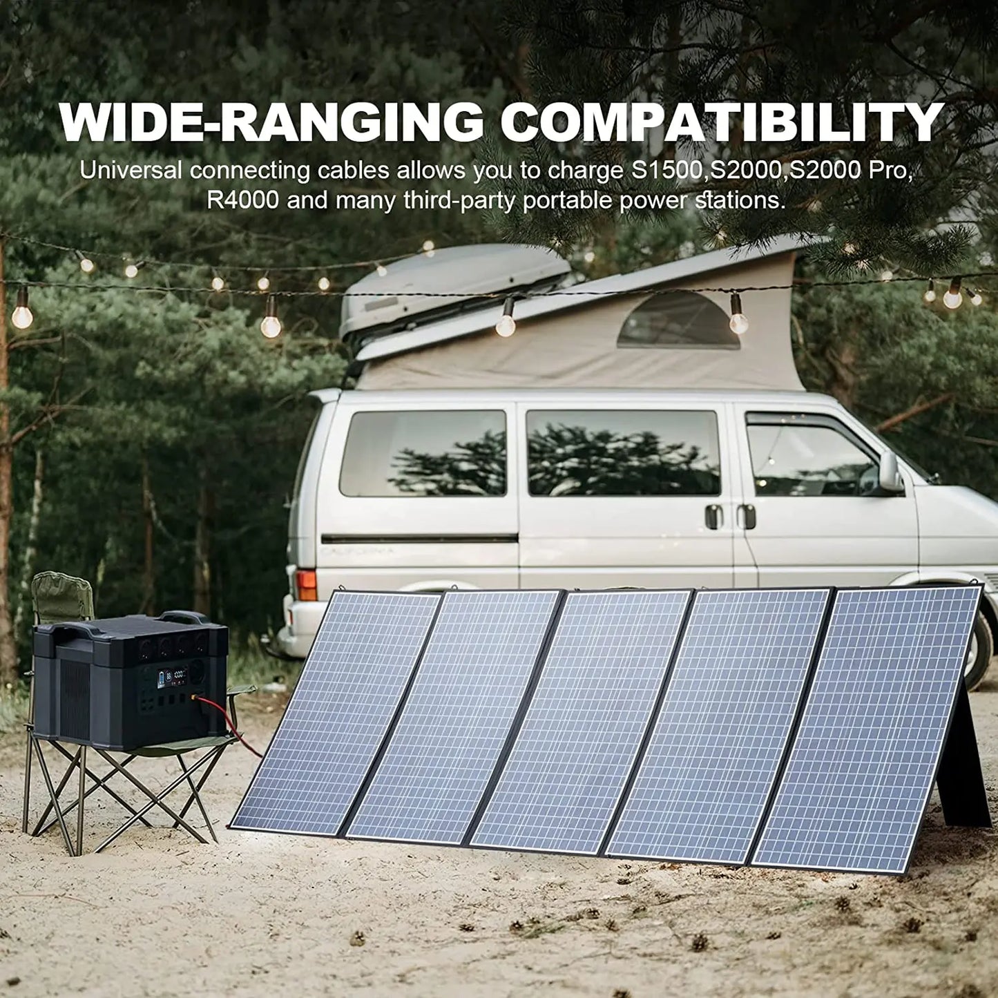 ALLPOWERS Portable Waterproof Foldable Solar Charger for Camping