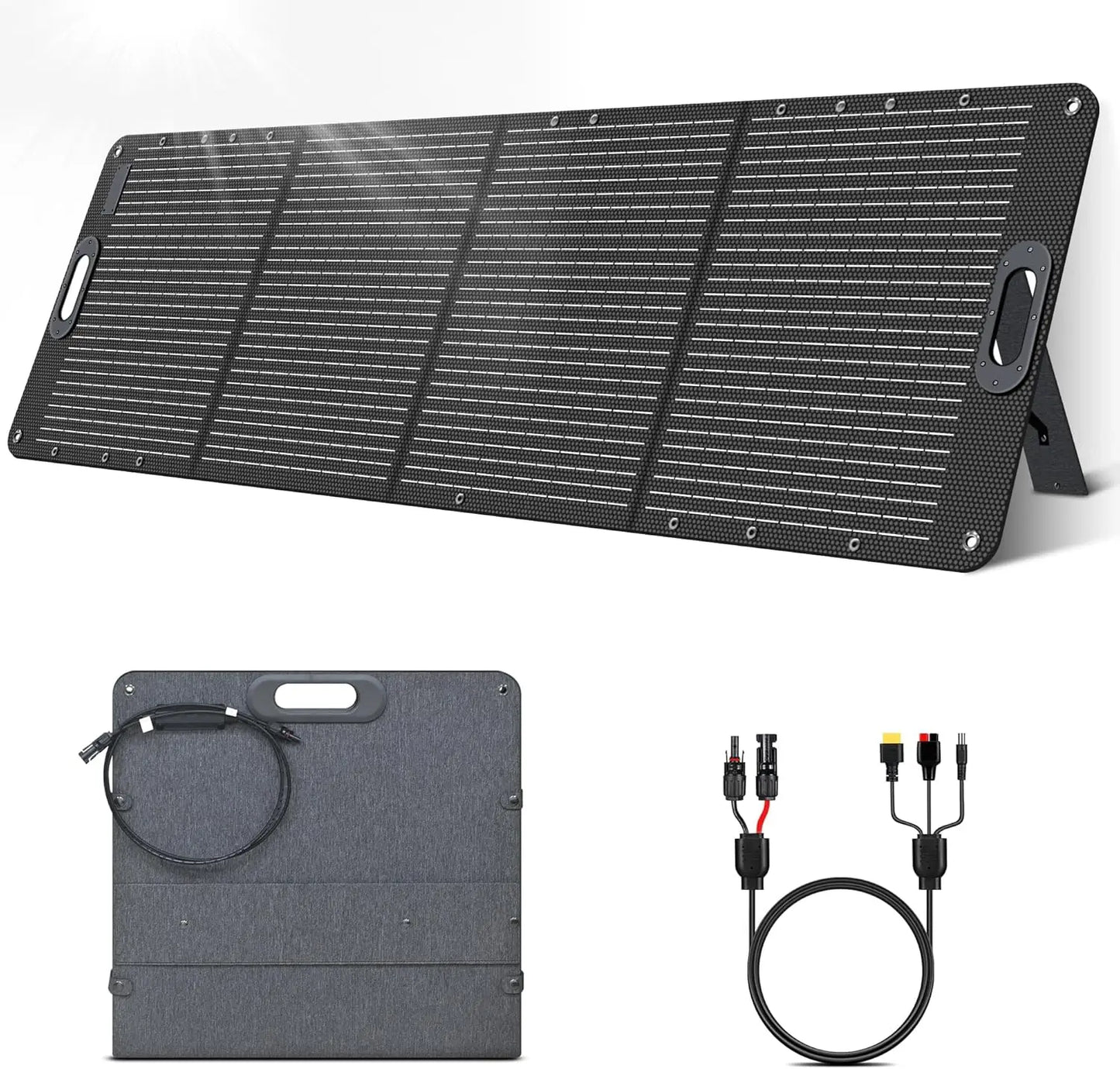 XMSJ 200W Portable Foldable Solar Panel Kit For Camping Emergency