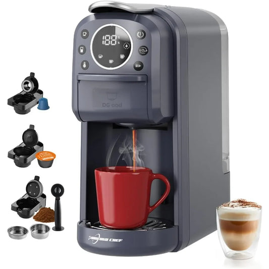 SHXI Multi Capsule Espresso 4 In 1 Coffee Maker Compact