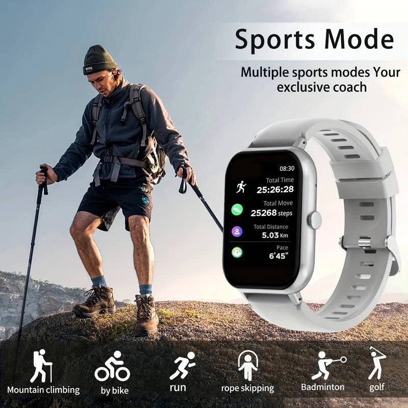Odelettevcy Smartwatch Fitness Tracker With Bluetooth Four Point Zero