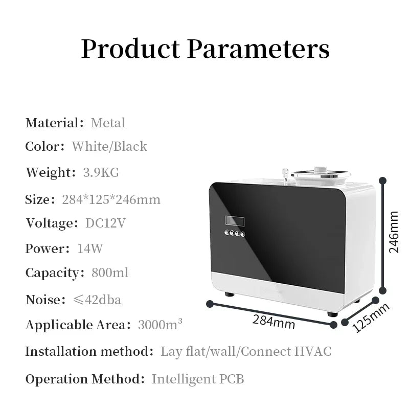 Le Parfum Fasina Aroma Diffuser NMT218 3000m3 Smart Timer