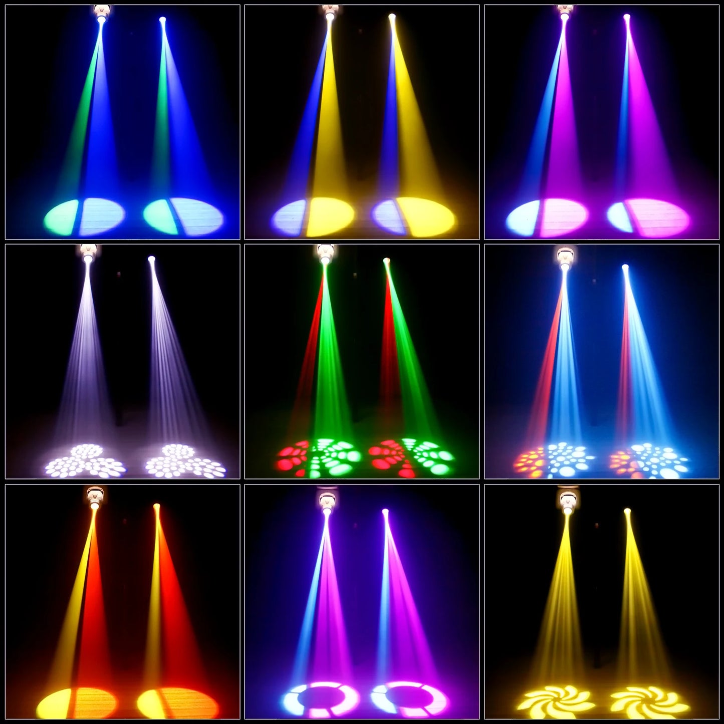 Rudderstar 30W Moving Head Lights DMX Stage Beam Effect