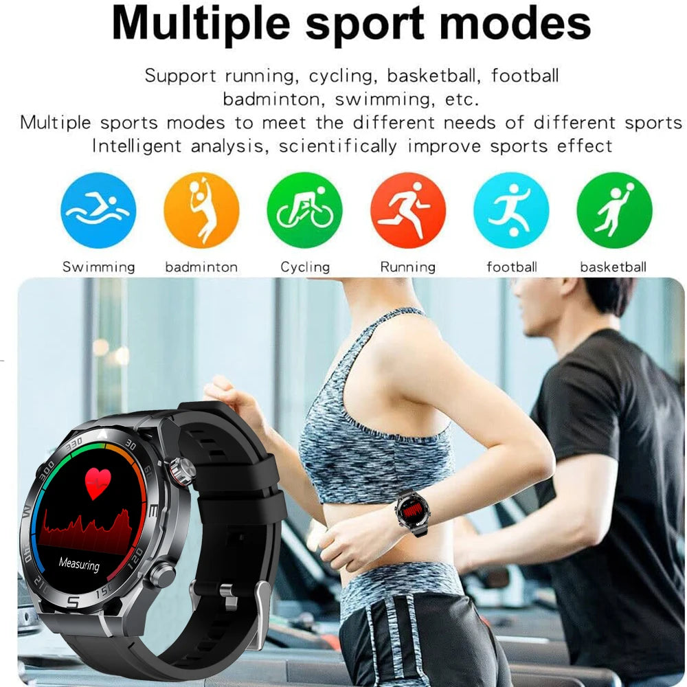W&O X5 Pro Max Sports Smartwatch With Bluetooth Calls