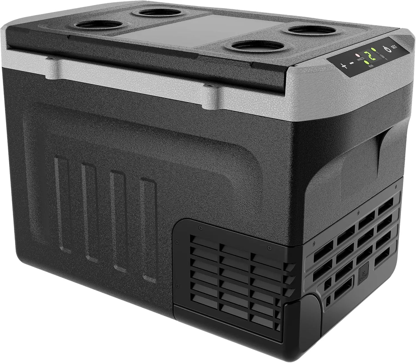 XMSJ 12V Car Refrigerator DC 12/24V And AC 100-240V For Camping