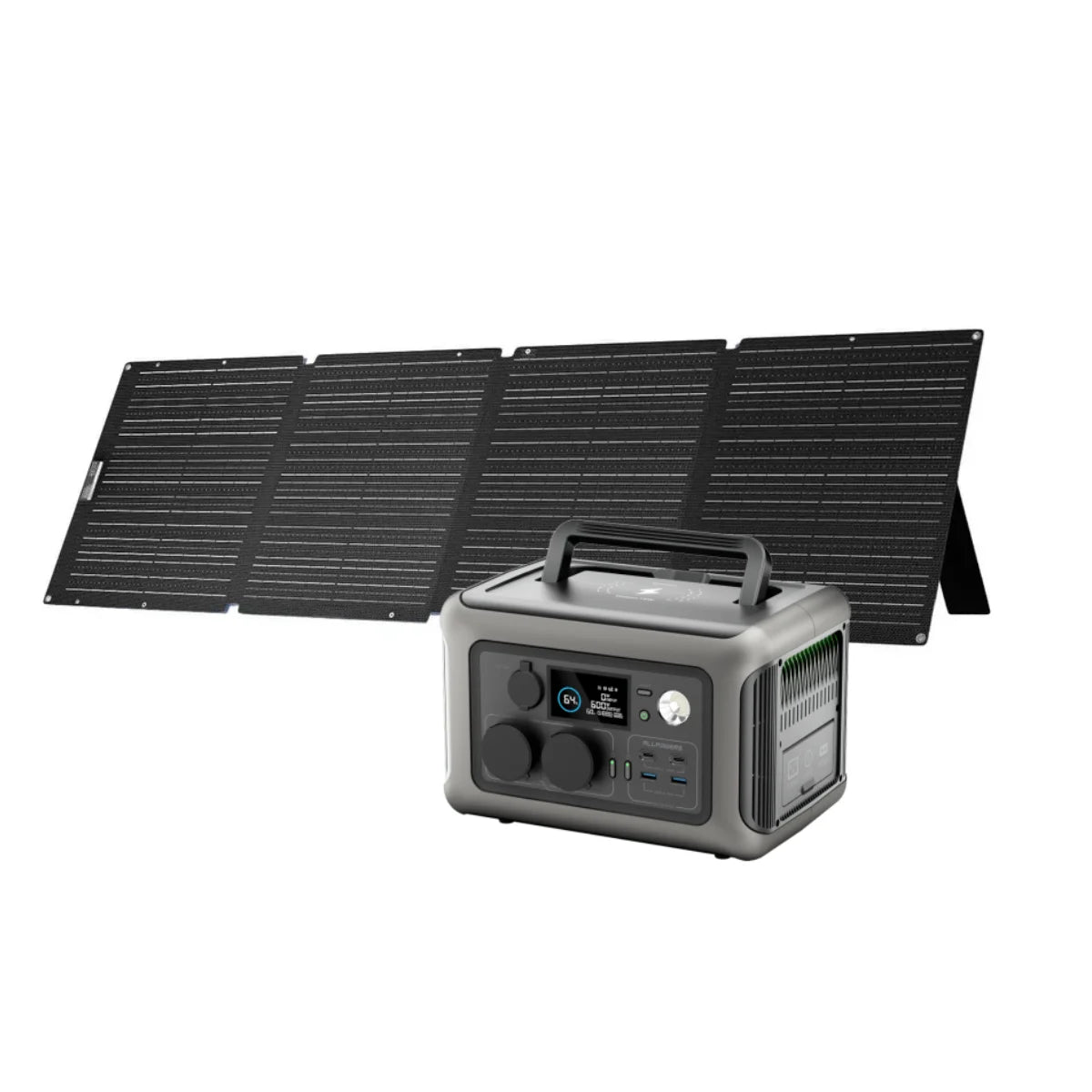ALLPOWERS 299Wh LiFePO4 Portable Solar Power Station for Camping RV