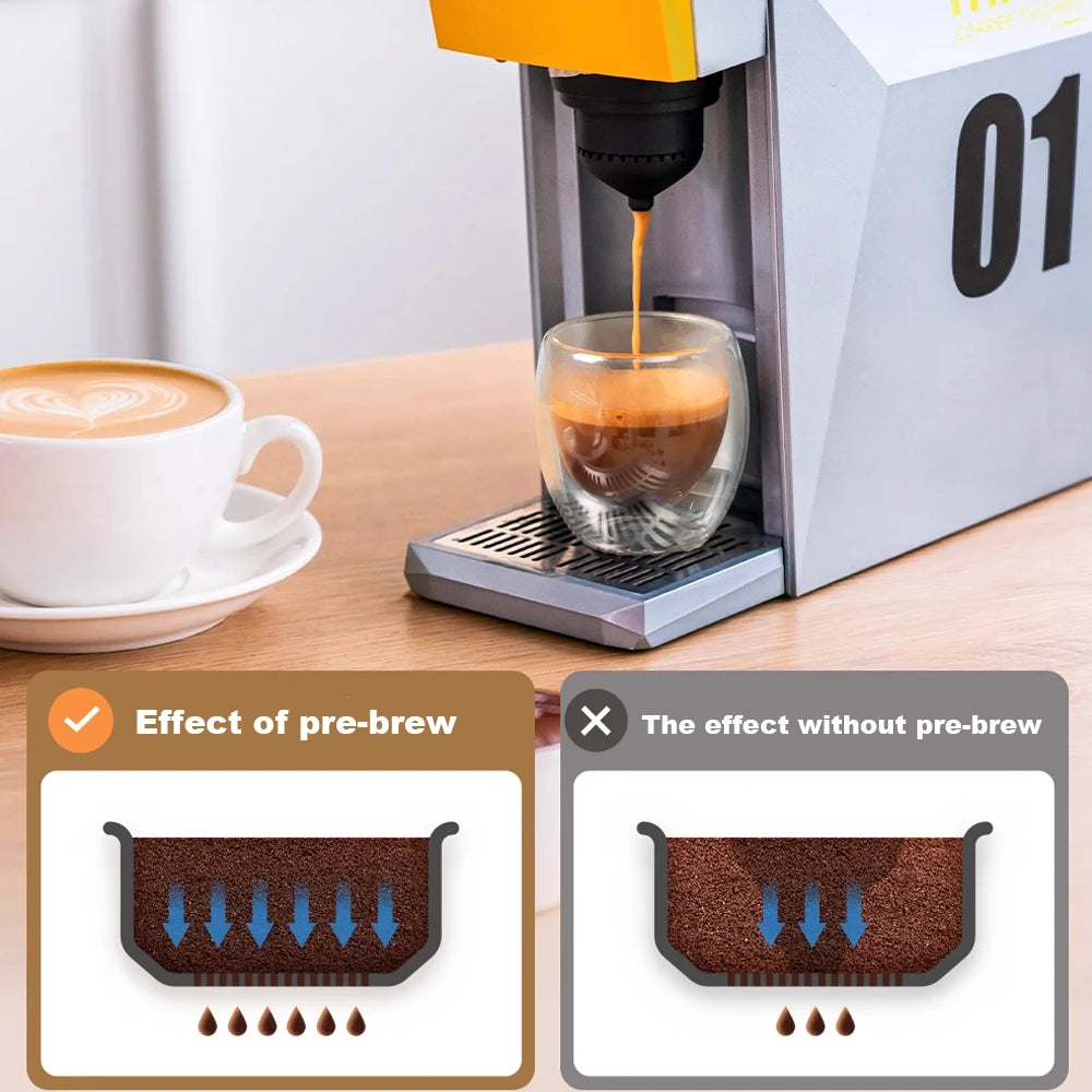 Capadeli 4-In-1 Espresso Machine For K Cups And Ground Coffee