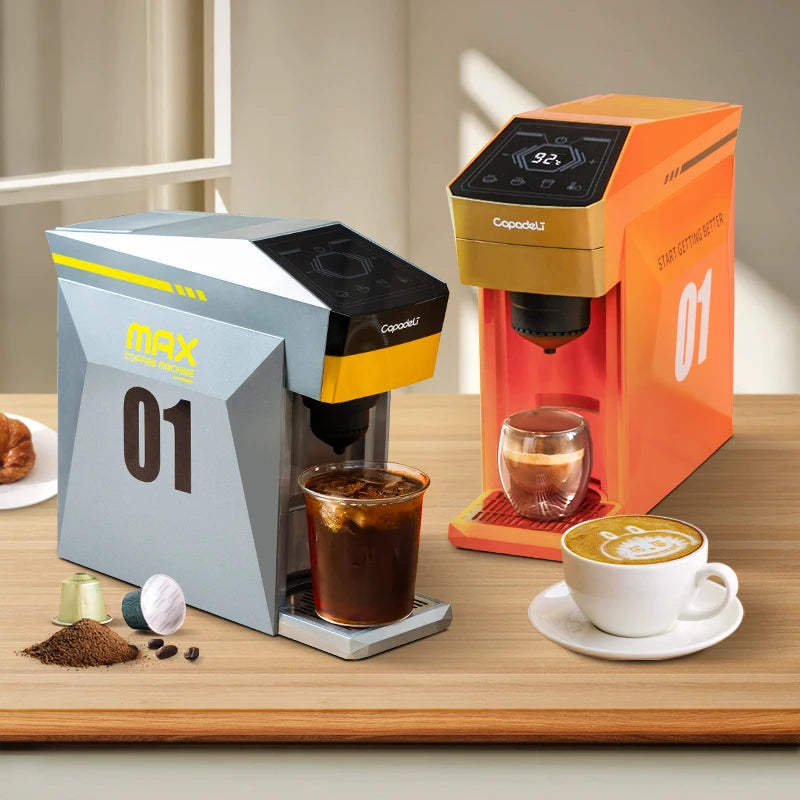 Capadeli 4-In-1 Espresso Machine For K Cups And Ground Coffee