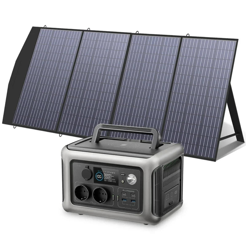 ALLPOWERS 299Wh Solar Power Station With LiFePO4 Battery