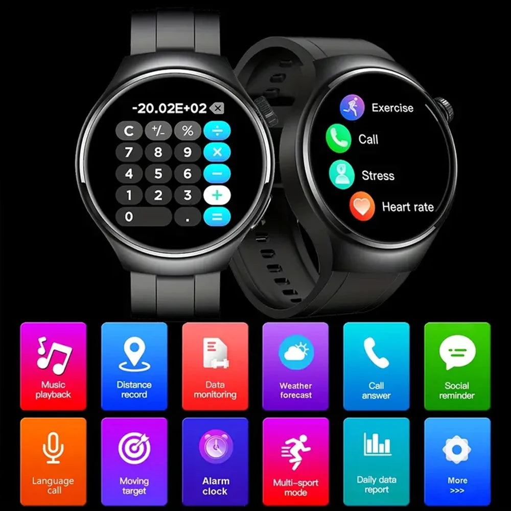 SENBONO Smartwatch With Heart Rate Blood Oxygen Monitor Bluetooth