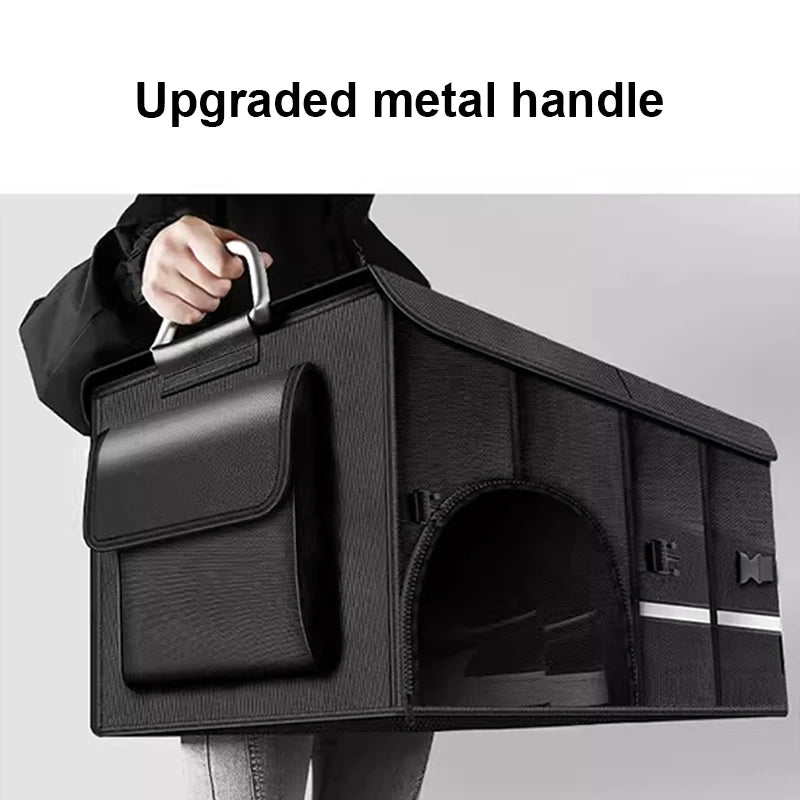 SEAMETAL Foldable Trunk Organizer For Car Storage Bag