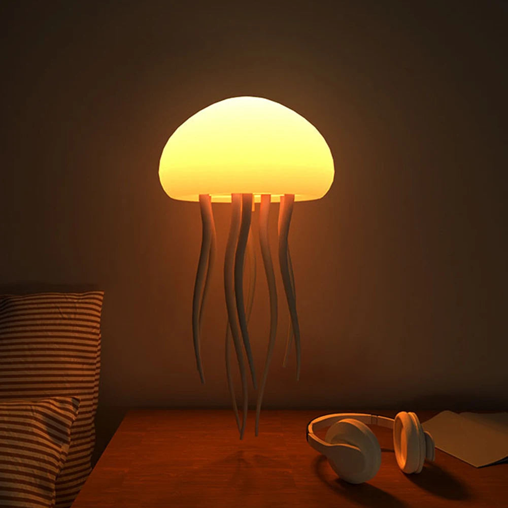 APWIKOGER Jellyfish Night Light With Rotating Tentacles