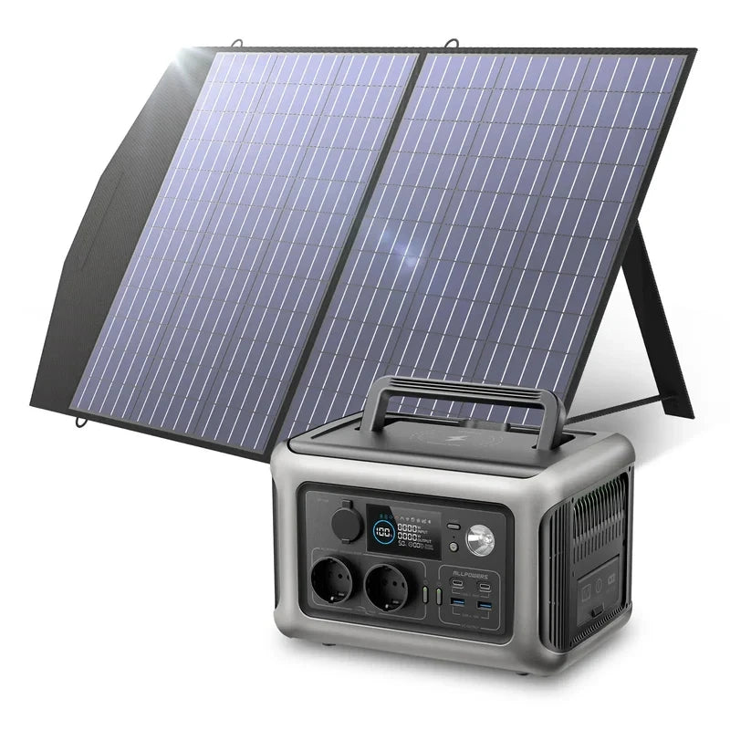 ALLPOWERS 299Wh Solar Power Station With LiFePO4 Battery