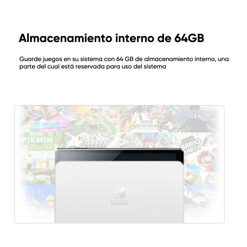 Nintendo Switch OLED Model Handheld Console TV Mode Tabletop