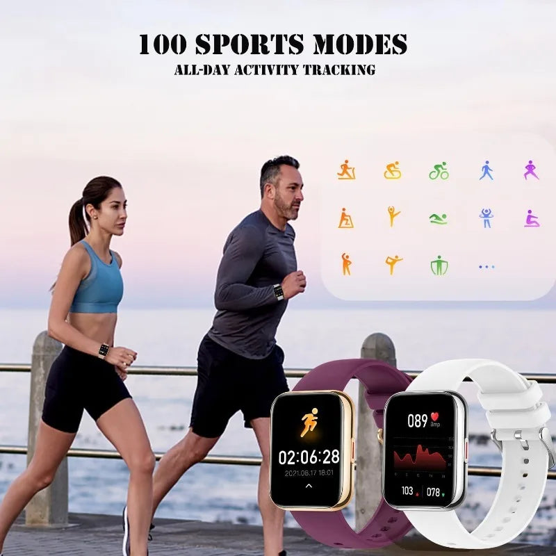 INNOFOVO AI Voice Smartwatch For Women Answer Calls