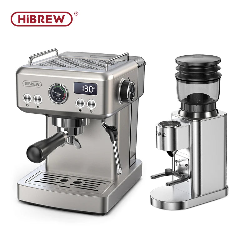 HiBREW 20 Bar Semi Automatic Espresso Machine With Temperature Control