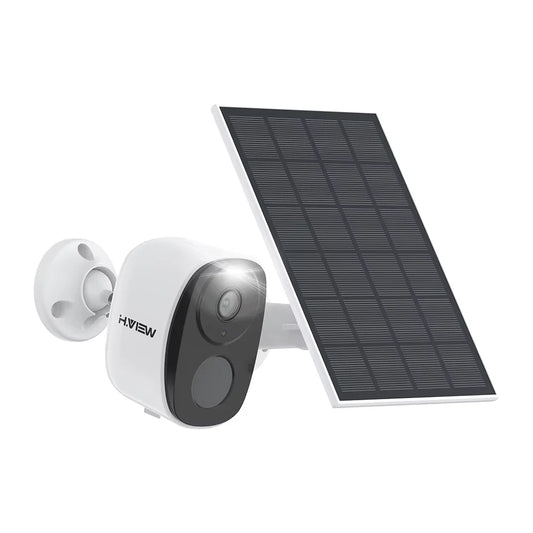 H.VIEW PIR Battery Powered Wireless Outdoor 2K Camera With Spotlight