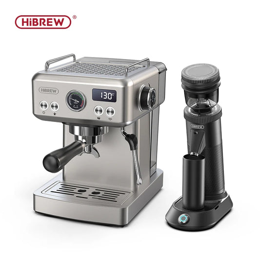 HiBREW 20 Bar Semi Automatic Espresso Machine With Temperature Control
