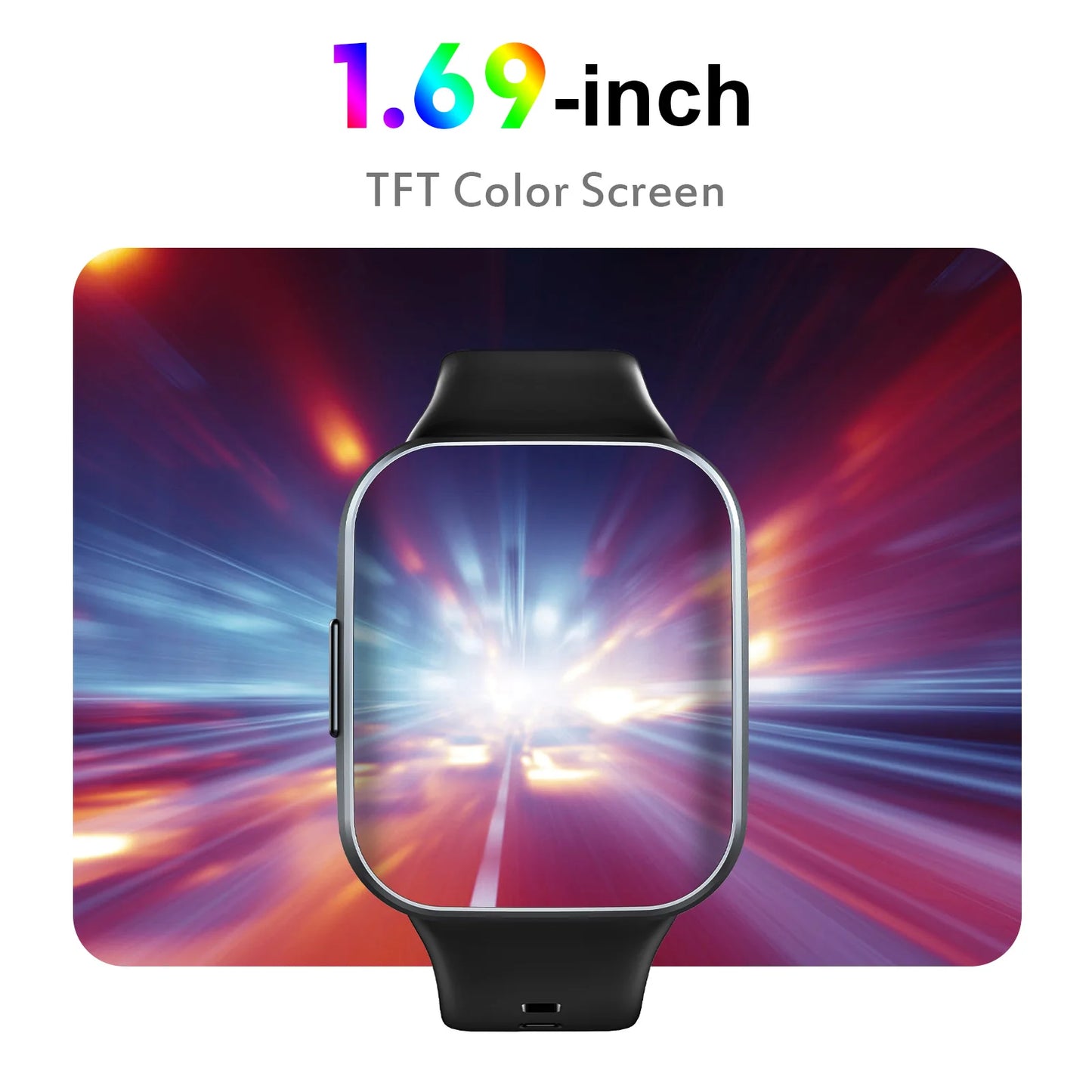 Q23 Smart Watch Fitness Tracker With Pedometer Sleep Monitor