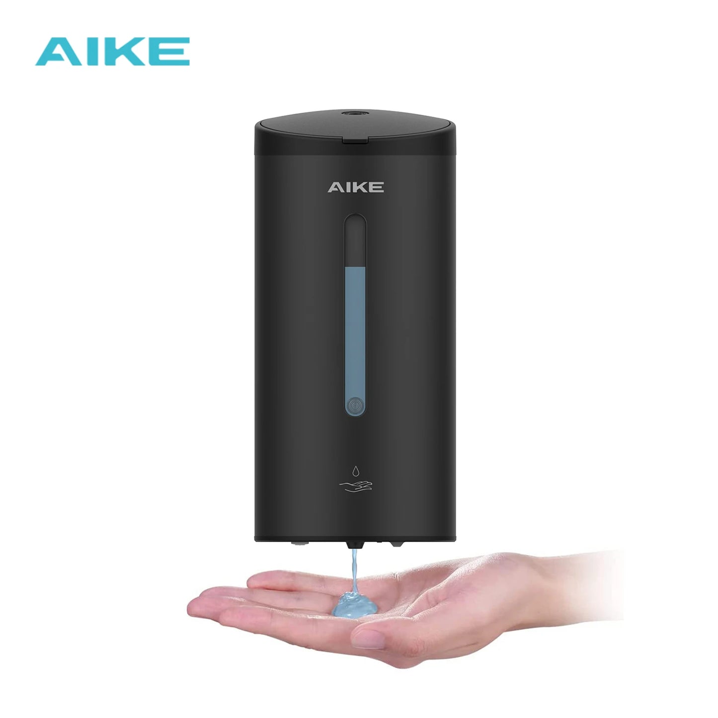 AIKE Automatic Liquid Soap Dispenser Stainless Steel Wall Mount Sensor