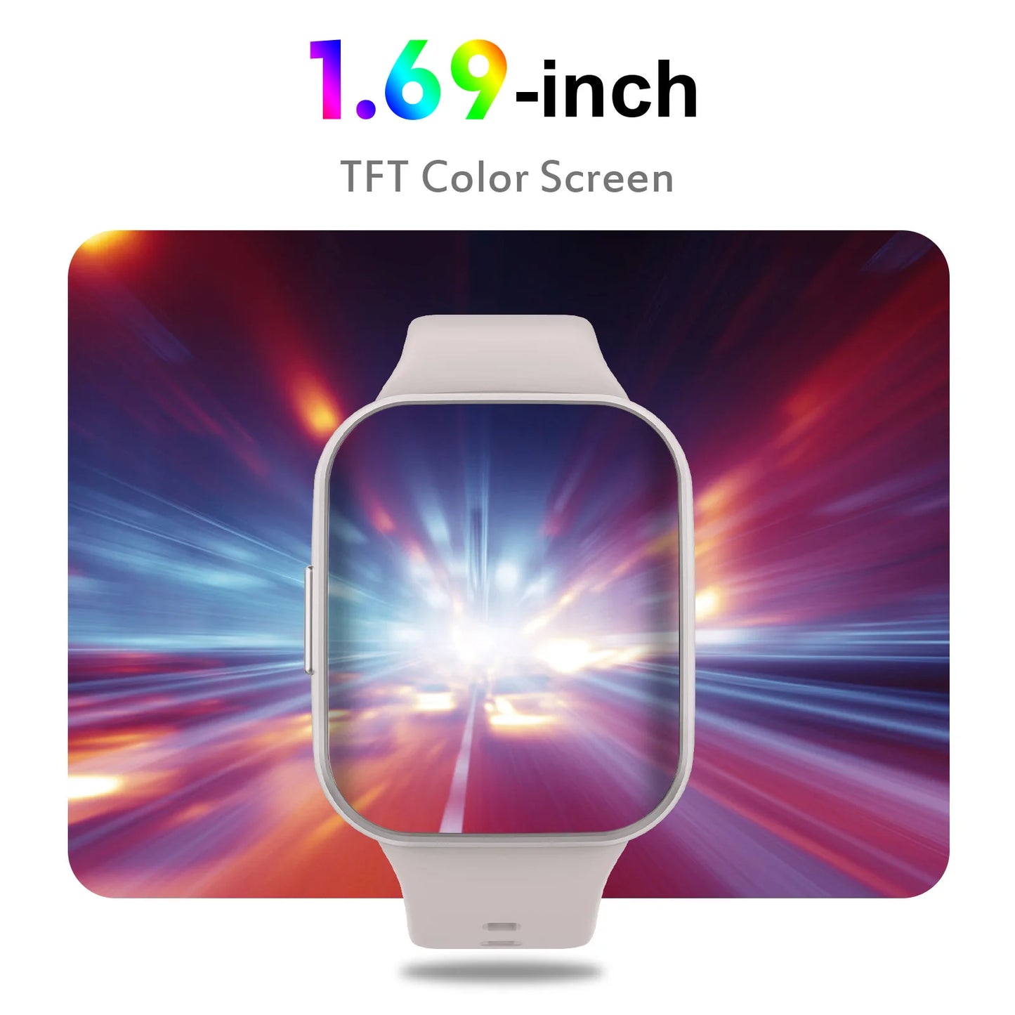 Ner Smart Watch Fitness Tracker With Pedometer And Sleep Monitor