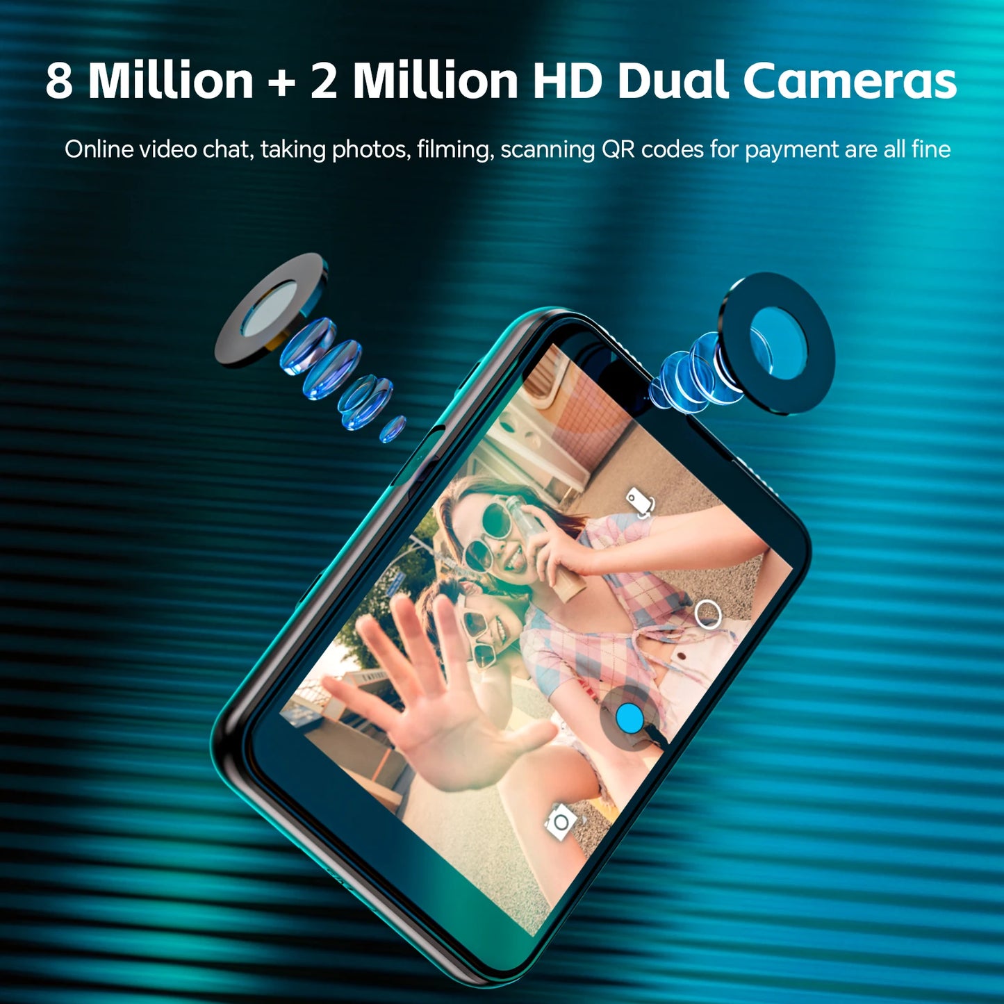 Lokmat APPLLP Max Android Smartwatch 4G Phone Dual Camera