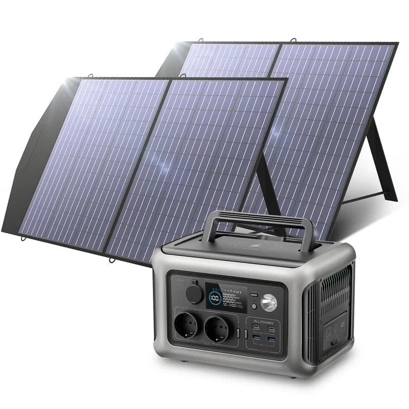 ALLPOWERS 299Wh Solar Power Station With LiFePO4 Battery
