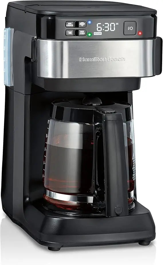 XMSJ Hamilton Beach Alexa Compatible Smart Coffee Maker 12 Cup