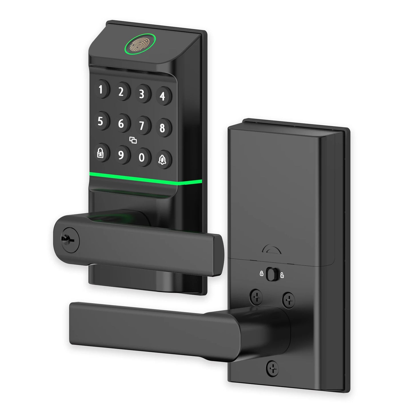 Viladepot Smart Lock Fingerprint Door Lock With Bluetooth App Control