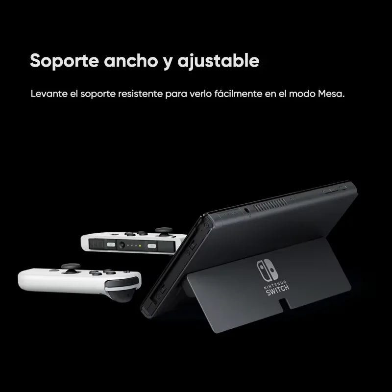 Nintendo Switch OLED Model Handheld Console TV Mode Tabletop