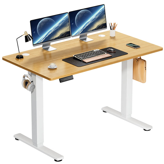 JHK Electric Standing Desk Height Adjustable Sit Stand Ergonomic Workstation