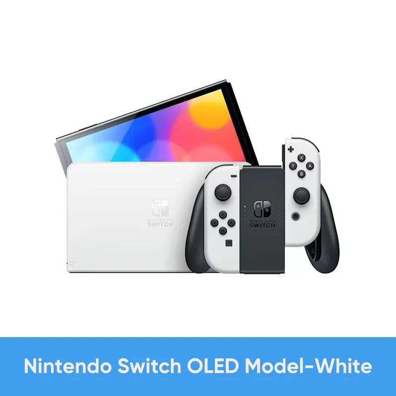 Nintendo Switch OLED Model Handheld Console TV Mode Tabletop