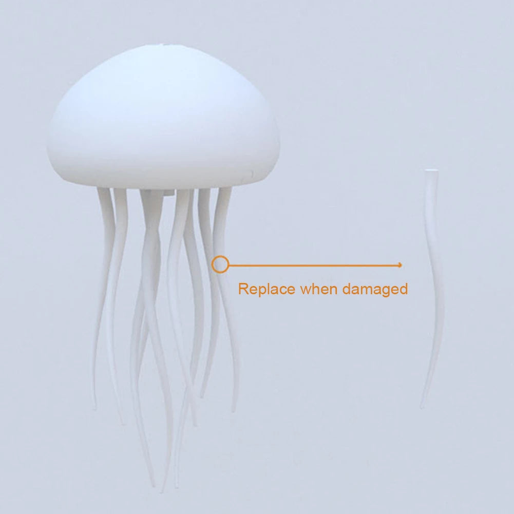 APWIKOGER Jellyfish Night Light With Rotating Tentacles