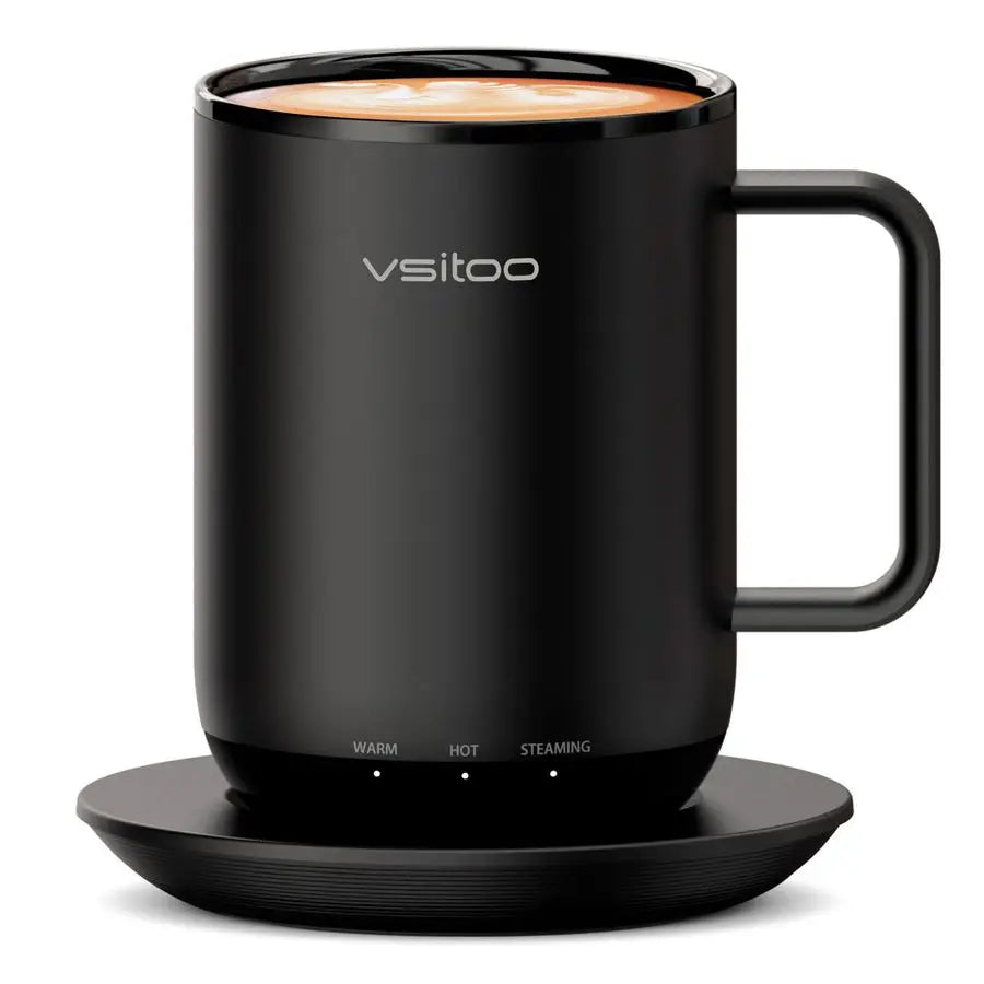 XMSJ S3 Plus Heated Smart Mug With AutoSensing Warmer